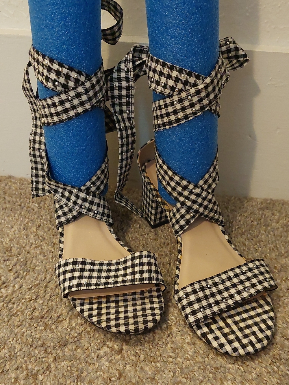 Qupid Heeled Sandals